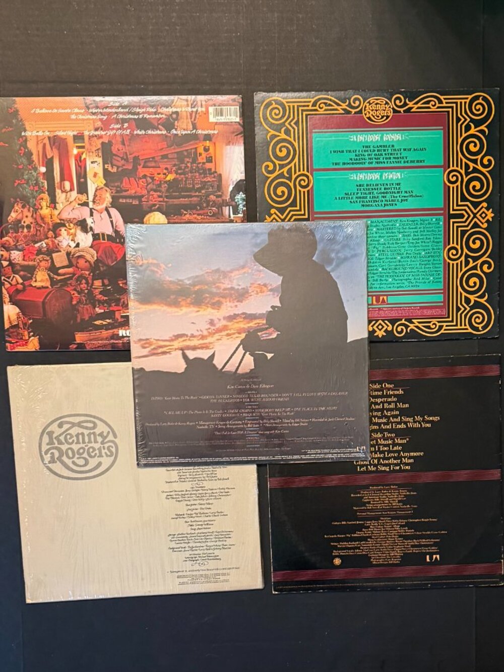5 - Vintage Vinyl Records: Kenny Rogers - Picture 7 of 7